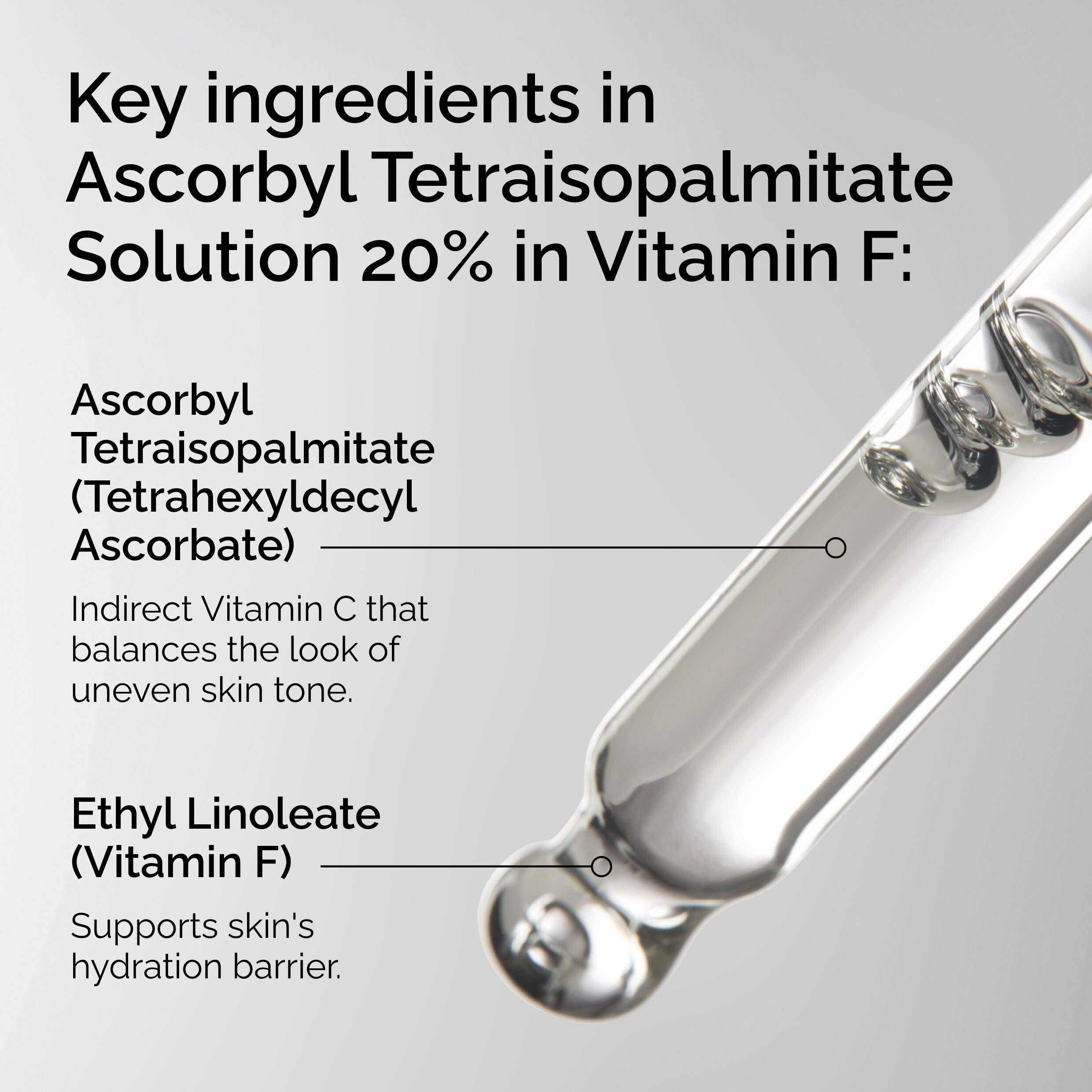 Ascorbyl Tetraisopalmitate Solution 20% in Vitamin F 30ml - Image 3